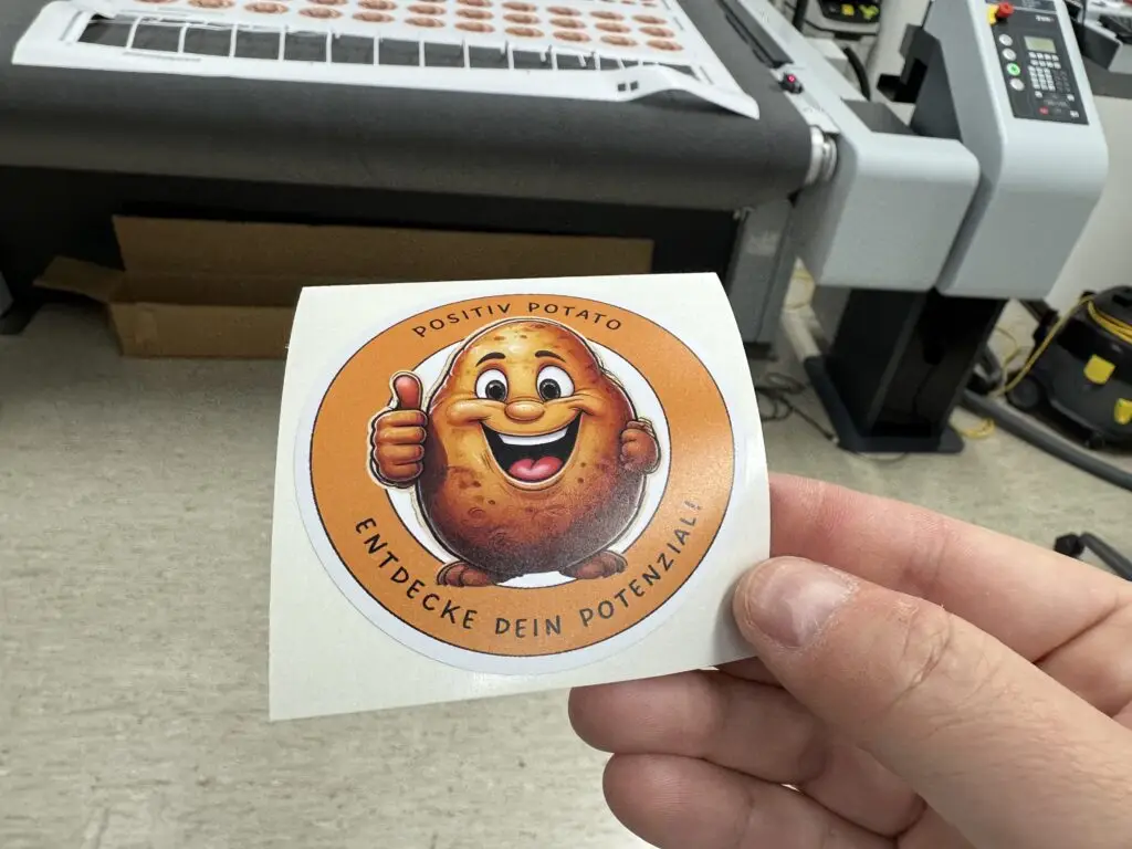 Positive Potato Sticker